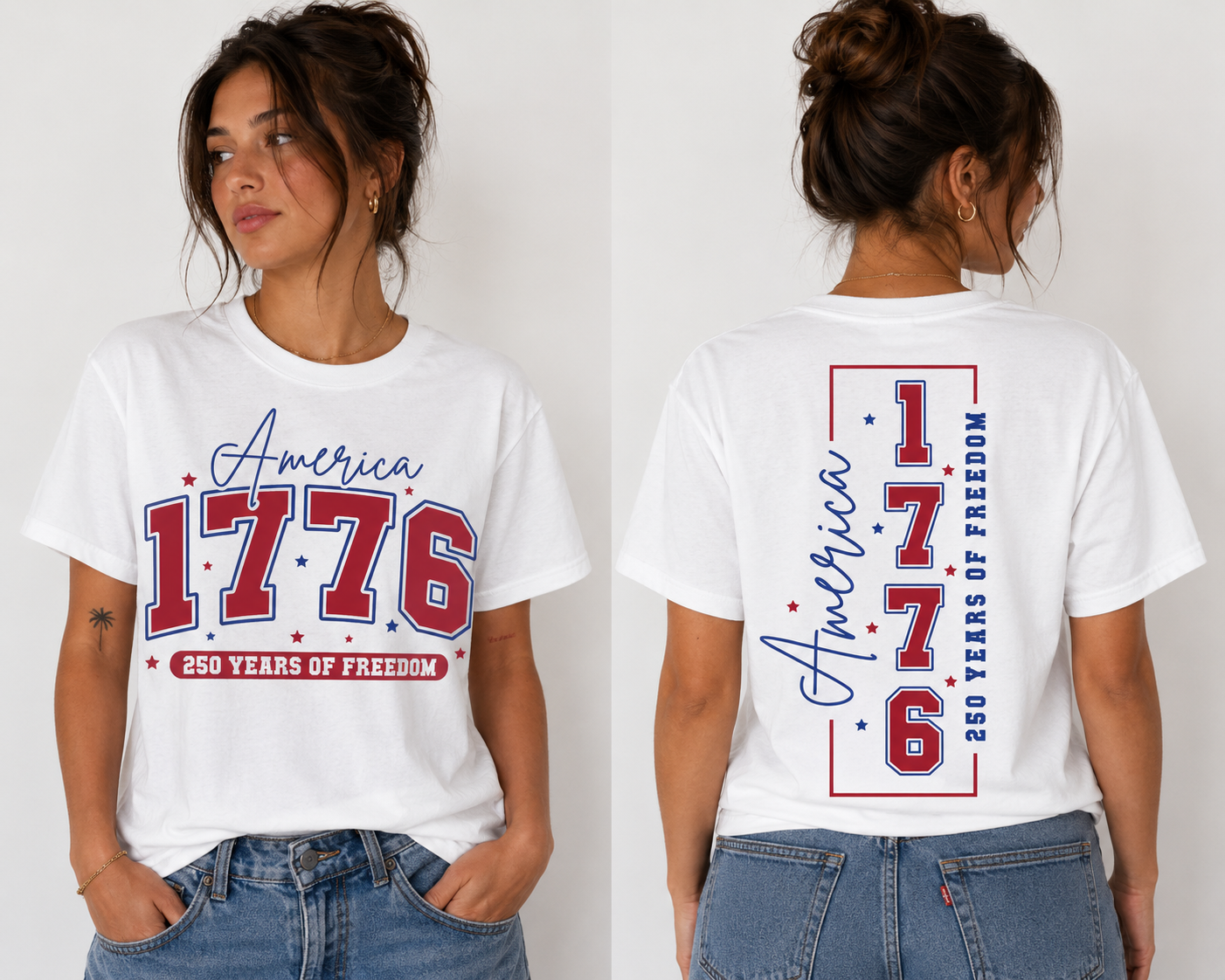 1776 250th American Anniversary Women's T-Shirt