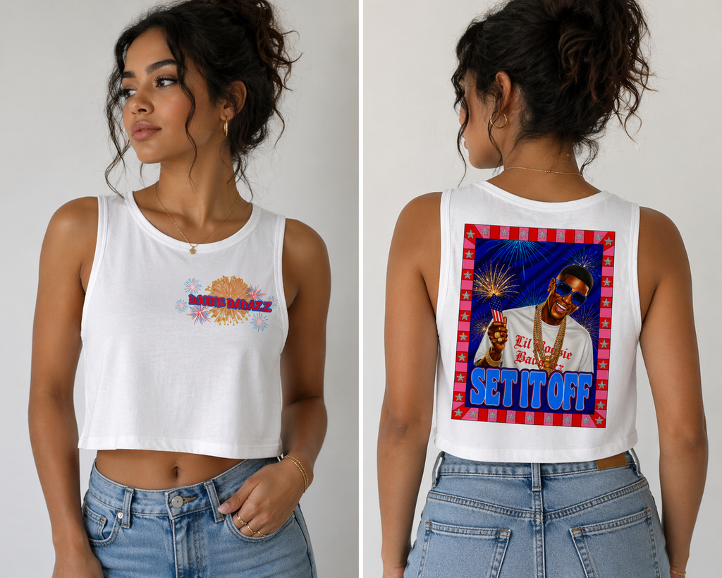 Boosie 'Set It Off' Fireworks Women's Graphic Loose Tank Top